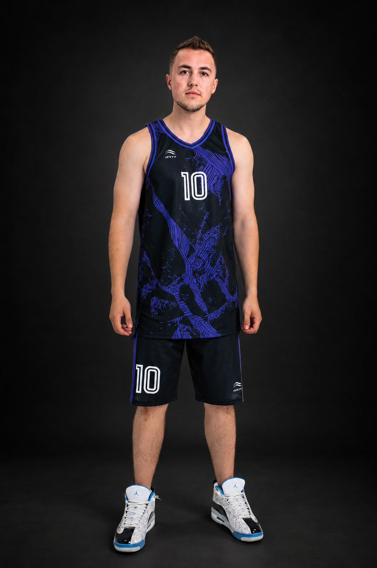 Men’s Basketball Jersey Round Neck – ACADEMY Sleeveless Basketball Top