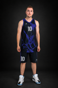 Men’s Basketball Jersey Round Neck – ACADEMY Sleeveless Basketball Top